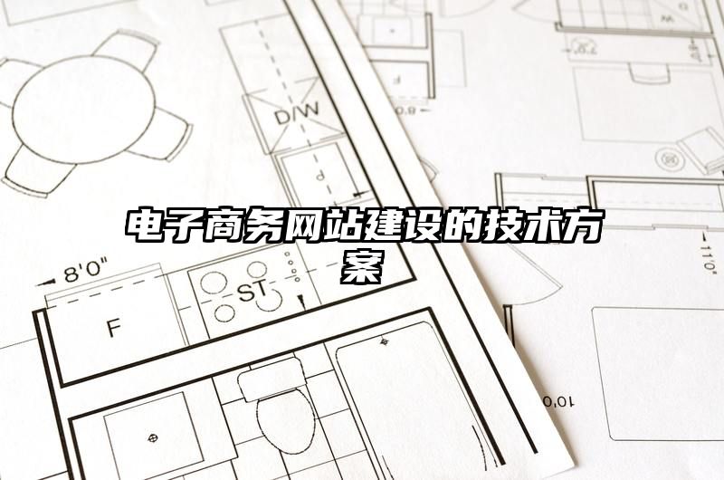 电子商务网站建设的技术方案