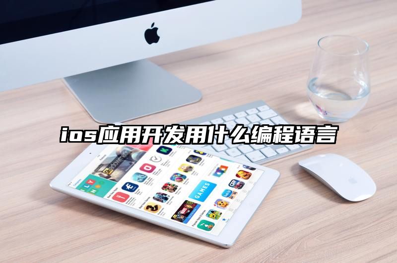 ios应用开发用什么编程语言