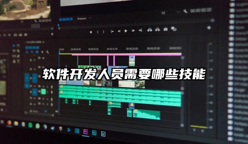 软件开发人员需要哪些技能