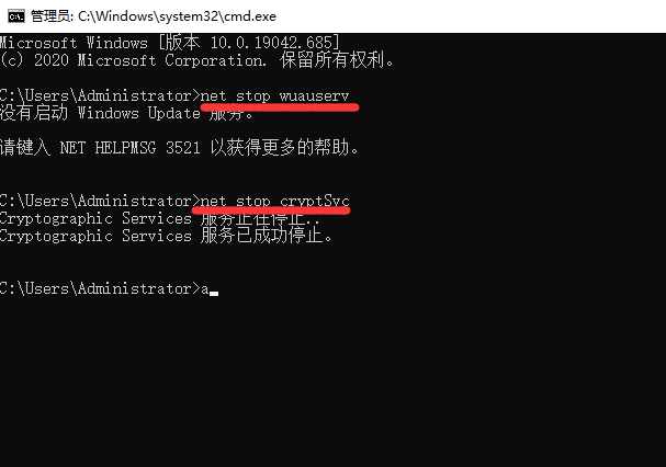 Win10专业版更新错误代码0x800707e7怎么办？