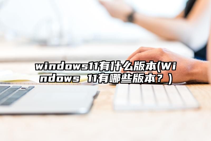 windows11有什么版本