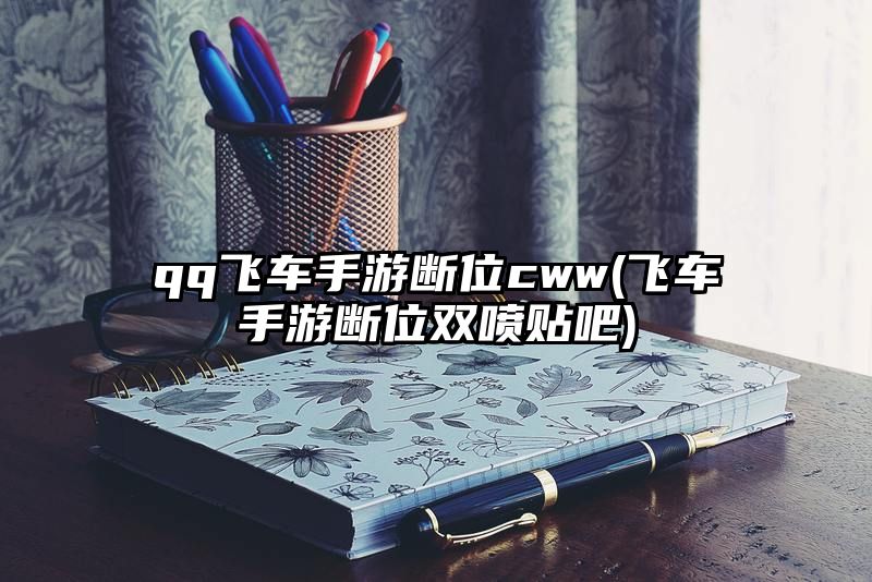 qq飞车手游断位cww