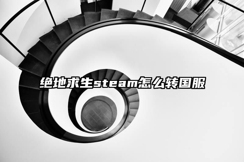 绝地求生steam怎么转国服