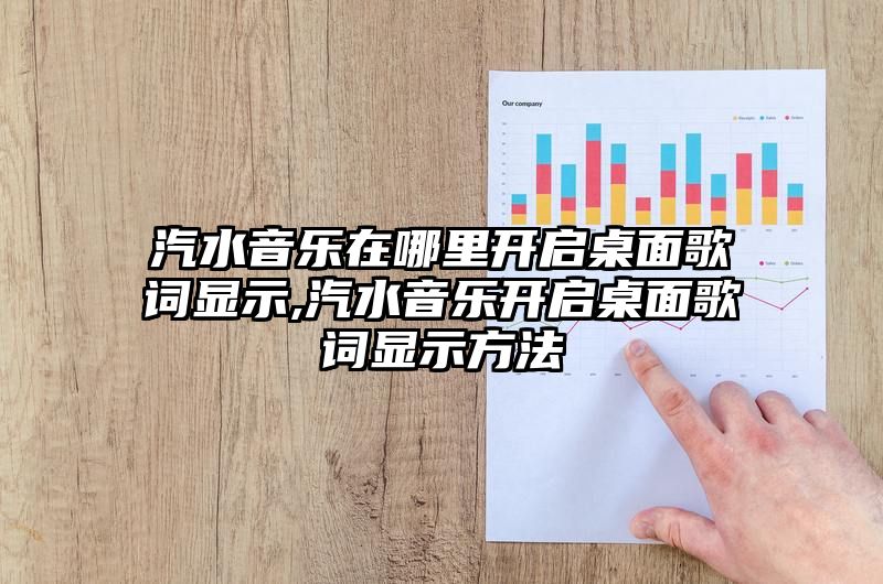 汽水音乐在哪里开启桌面歌词显示,汽水音乐开启桌面歌词显示方法