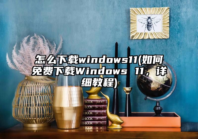 怎么下载windows11