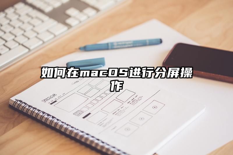 如何在macOS进行分屏操作