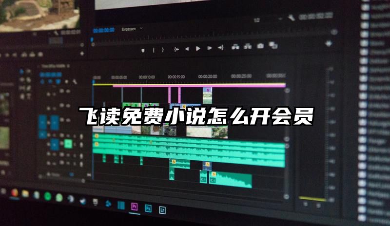 飞读免费小说怎么开会员
