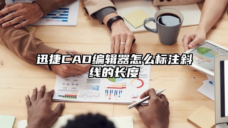 迅捷CAD编辑器怎么标注斜线的长度