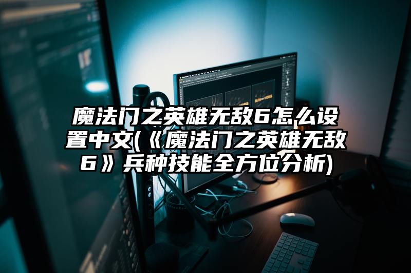 魔法门之英雄无敌6怎么设置中文