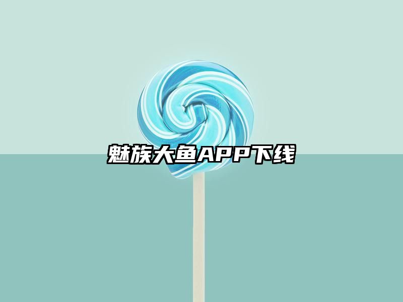 魅族大鱼APP下线