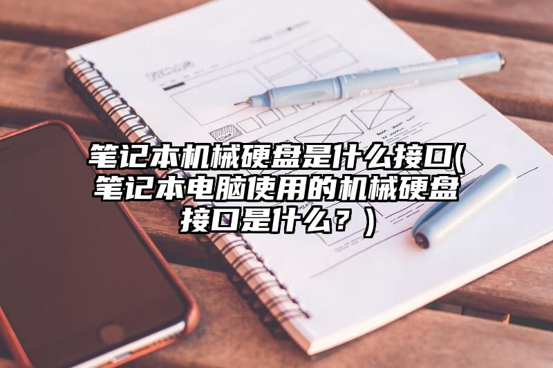 笔记本机械硬盘是什么接口