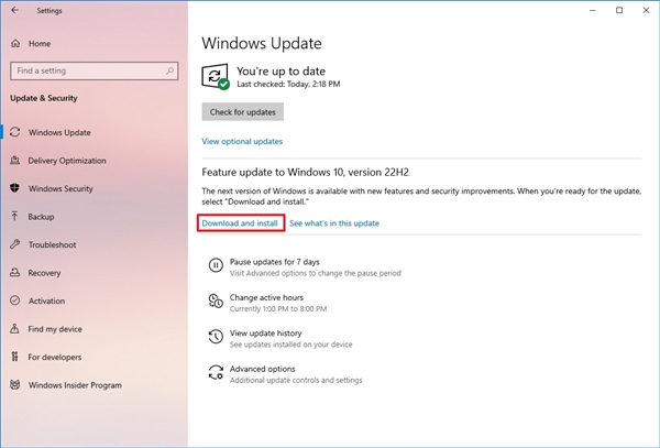 Windows 10 2022年度更新22H2正式发布！版本号Build 19045