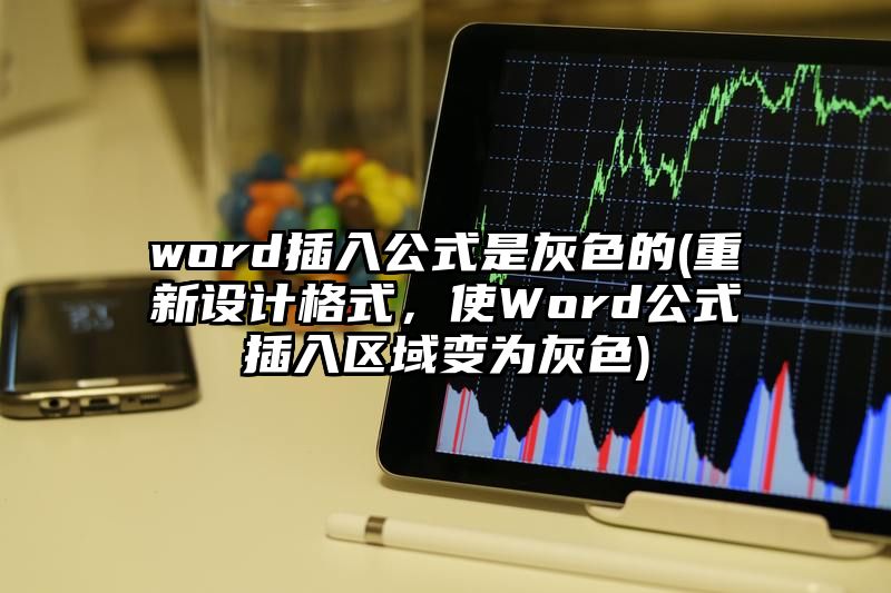 word插入公式是灰色的