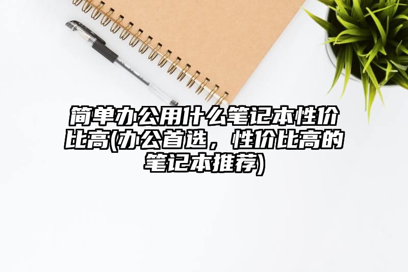 简单办公用什么笔记本性价比高