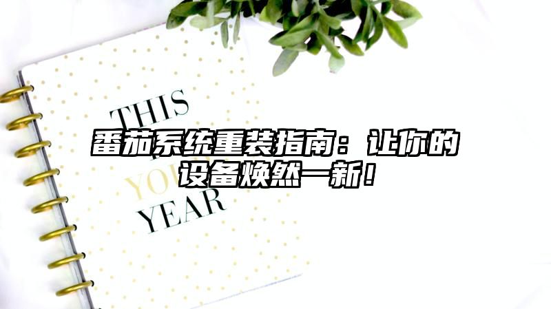 番茄系统重装指南：让你的设备焕然一新！