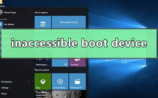 win10 inaccessible boot device无法进入系统怎么办