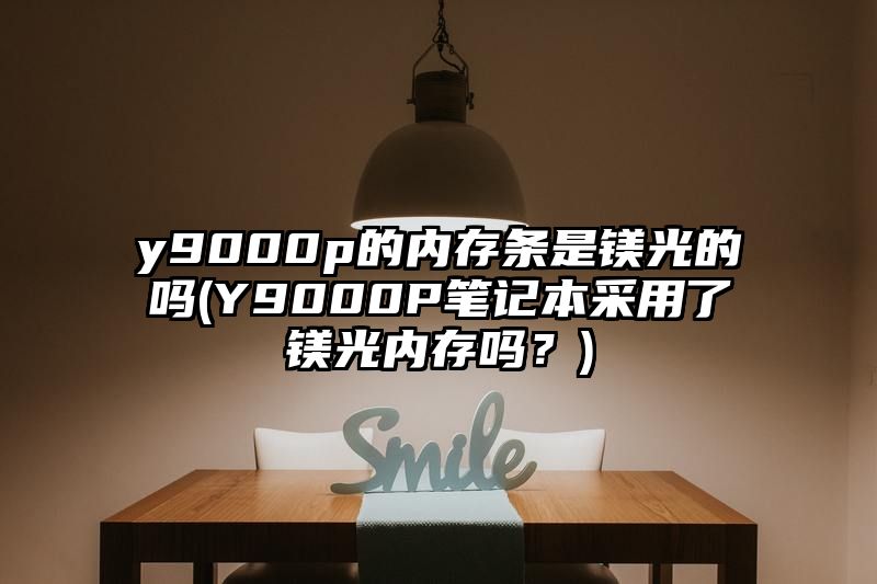 y9000p的内存条是镁光的吗