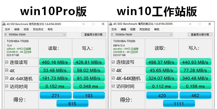 win10工作站版和专业版哪个流畅？快来看看对比结果